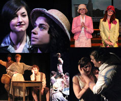 Theatre students picture collage